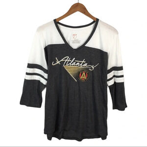 WS728 MLS Atlanta United 3/4 Soccer Shirt 2XL
